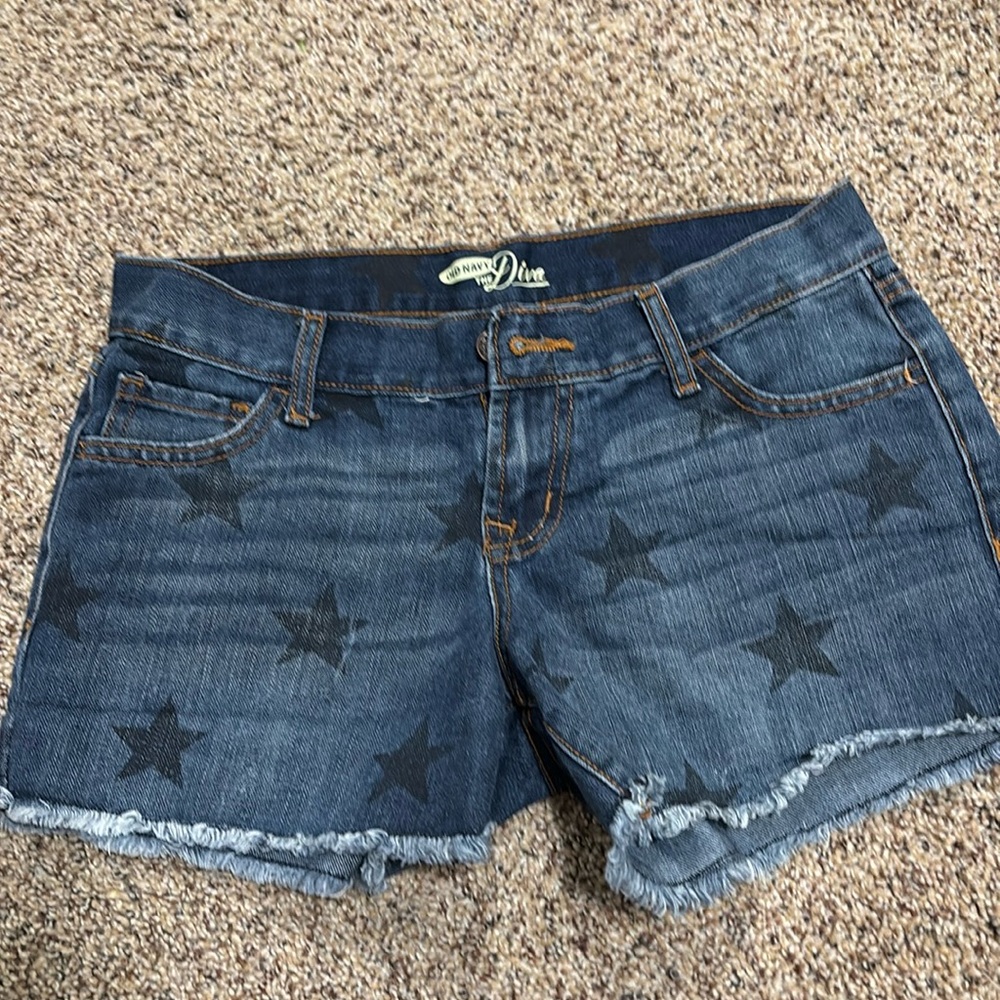 Old Navy, jean shorts, size 2,